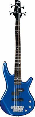 Ibanez GSRM20 Mikro Short Scale Bass Guitar Blue with Tuner and Accessory Kit
