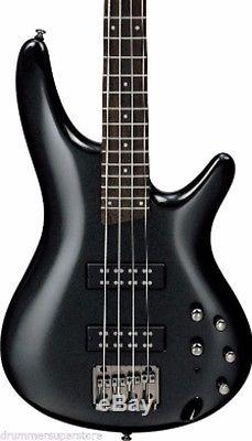 Ibanez SR Series Iron Pewter SR300EIP Electric Bass Guitar withTuner + More