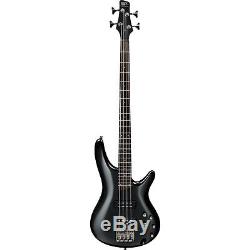 Ibanez SR Series Iron Pewter SR300EIP Electric Bass Guitar withTuner, Stand + More
