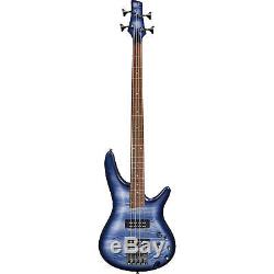 Ibanez SR300E SR Standard Series Electric Bass Guitar Navy withStand, Tuner &Pick