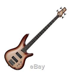 Ibanez SR300ECCB Champagne Burst Electric Bass Guitar with Tuner, Gigbag + More