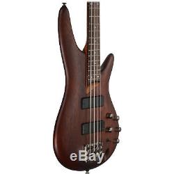 Ibanez SR500 SR Series Electric Bass Guitar Brown Mahogany withStand, Tuner & Pick