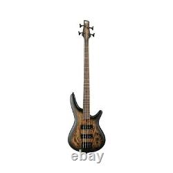 Ibanez SR600EAST 4-String Electric Bass Guitar withTuner, Cable, Hanger and More