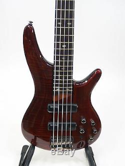 Ibanez SR705 5-String Bass Guitar Charcoal Brown INCLUDES TUNER CABLE