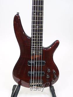 Ibanez SR705 5-String Bass Guitar Charcoal Brown INCLUDES TUNER CABLE & STRAP