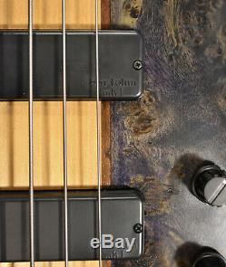 Ibanez SR805 5-String Bass Guitar Project, Bartolini MK-1 Pickups, Gotoh Tuners