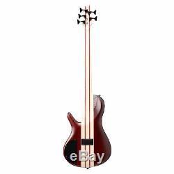 Ibanez SRSC805DTF 5 String Bass Guitar Package With Tuner & Cable Bundle