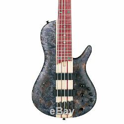 Ibanez SRSC805DTF 5 String Bass Guitar Package With Tuner & Cable Bundle