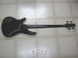 Ibanez Soundgear SR800LE Electric Bass Guitar, Japan 1989 black, Gotoh tuners