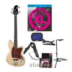 Ibanez TMB100 Talman Electric Bass Guitar with Tuner Stand and Accessory Bundle