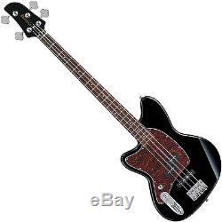 Ibanez TMB100LBK Left Handed 4 String Black Electric Bass Guitar with Tuner a