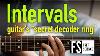 Intervals Guitar S Secret Decoder Ring