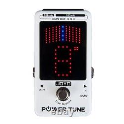 JF-18R Guitar Effect Pedal Tuner Bass Tuner/8 Port Guitar Power True Bypass