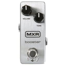 JIM DUNLOP MXR M293 Booster Mini Guitar Effects Pedal Silver