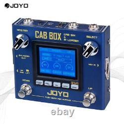 JOYO Guitar Multi-Effects Processor Pedal Amp Modeling IR Loading Rhythm Tuner