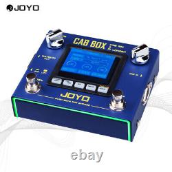 JOYO Guitar Multi-Effects Processor Pedal Amp Modeling IR Loading Rhythm Tuner