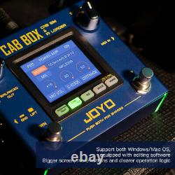 JOYO Guitar Multi-Effects Processor Pedal Amp Modeling IR Loading Rhythm Tuner