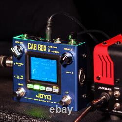 JOYO Guitar Multi-Effects Processor Pedal Amp Modeling IR Loading Rhythm Tuner