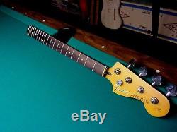 Jazz J Bass neck relic Vintage aged Nitro late 60's style rosewood with Tuners