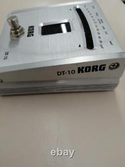 KORG DT-10 Digital Tuner / Guitar Effects Pedal In Excellent Condition Japan