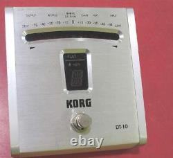 KORG DT-10 Digital Tuner NEW Guitar Effects Pedal WithManual Shipping From Japan