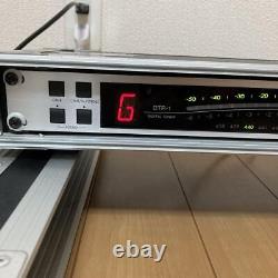 KORG DTR-1 Rack Mount Chromatic Digital Tuner Serial Working tested with case