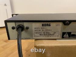 KORG DTR-1 Rack Mount Chromatic Digital Tuner Tested Free Shipping Working