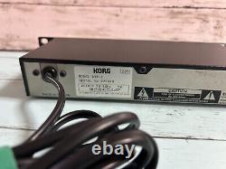 KORG DTR-1 Rack Mount Chromatic Digital Tuner Tested Used