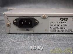 KORG DTR-2000 Rack Mount Chromatic Digital Tuner Tested Free Shipping