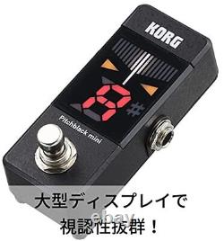 KORG Guitar/Base Pitchblack Mini PB-Mini Compact space ± 0.1 Cent high-precision