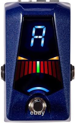 KORG Guitar/Bass Pedal Tuner Pitchblack Advance BL Sparkle Blue PB-AD BL