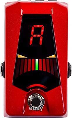 KORG Guitar / Bass Pedal Tuner Pitchblack Advance RD Sparkle Red PB-AD RD