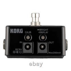 KORG Guitar/Bass Pedal Tuner Pitchblack PBX shpping with trackinhg number NEW