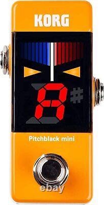 KORG Guitar / Bass Pedal Tuner Pitchblack mini OR Orange PB-MINI OR