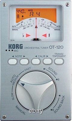KORG OT-120 Needle VU Chromatic Orchestral Tuner New Japan