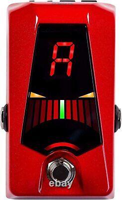 KORG PB-AD RD Pitchblack Advance RD Pedal Tuner for Guitar/Bass Red from Japan