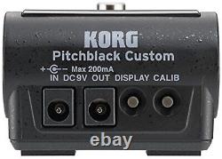 KORG PB-CS Pitchblack Custom PEDAL TUNER 3D visual meter F/S withTracking# Japan