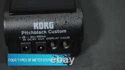 KORG PB-CS Pitchblack Custom PEDAL TUNER 3D visual meter Japan withTracking NEW