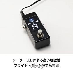 KORG PB-X-MINI Guitar Bass Pedal Tuner, Pitchblack X Mini