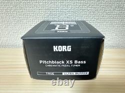KORG PB-XS BASS Pitchblack XS Pedal Tuner Brand NEW