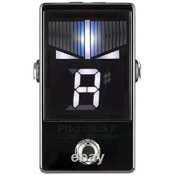 KORG PITCHBLACK X Guitar/Bass Chromatic Pedal Tuner New