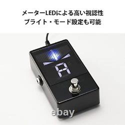 KORG PITCHBLACK X Guitar/Bass Chromatic Pedal Tuner New