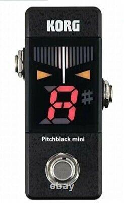 KORG / Pedal Tuner for Guitar and Bass / Pitchblack mini PB-MINI / Compact