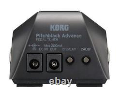 KORG Pedal Type Tuner Pitchblack Advance PB-AD from Japan with Tracking NEW