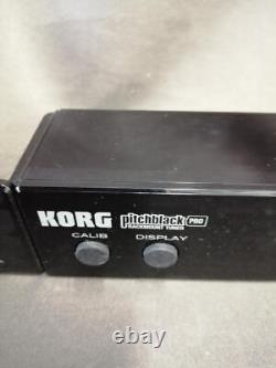 KORG Pitchblack Pro PB-05 Rack Mount Tuner Guitar Bass (C-Rank) Used from Japan