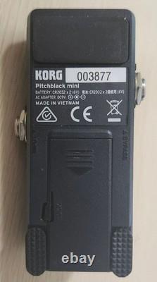 KORG Pitchblack mini PB-MINI Guitar/Bass Tuner