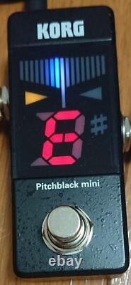 KORG Pitchblack mini PB-MINI Guitar Effects Pedal Tested From Japan 1022