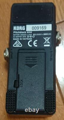 KORG Pitchblack mini PB-MINI Guitar Effects Pedal Tested From Japan 1022