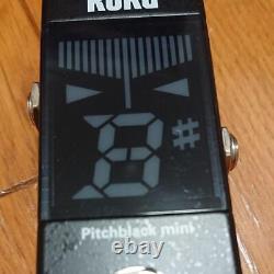 KORG Pitchblack mini PB-MINI Guitar Effects Pedal Tested From Japan 1022