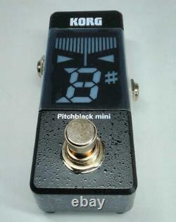 KORG Pitchblack mini PB-MINI Tuner NEW Guitar Effects Pedal Good Cond From Japan